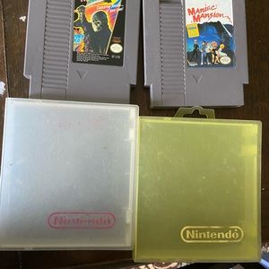 Nintendo 64 games Friday the 13 and manic mansion